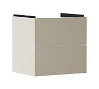 hansgrohe Xevolos E Armoire sous lavabo, 2 tiroirs, SoftClose, 580x475x555mm, pour lavabo, 54176390