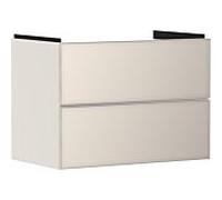 hansgrohe Xevolos E meuble sous-vasque 54179790 780x555x475mm, 2 tiroirs, beige sable mat, beige sable métallisé