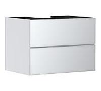 hansgrohe Xevolos E meuble sous-vasque 54187320 780x555x550mm, 2 tiroirs, blanc mat, blanc métallique