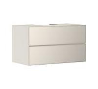 hansgrohe Xevolos E meuble sous-vasque 54191790 980x555x550mm, 2 tiroirs, beige sable mat, beige sable métallisé