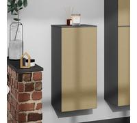 hansgrohe Xevolos E armoire mi-haute 54217390 400x360x890mm, droite, gris ardoise mat, structure bronze
