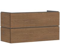 Hansgrohe Xilesa E - Meuble pour lavabo, 62x118x47 cm, 2 tiroirs, chêne cachemire 54264550