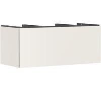 hansgrohe Xilesa E meuble sous-lavabo, 1 tiroir, pour console découpe au centre, 1180x550x500mm, 54267780, Couleur: Beige sable mat
