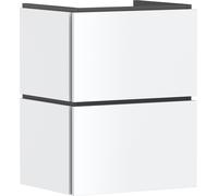 Meuble sous-vasque Hansgrohe Xilesa E 54290700 480x380mm, 2 tiroirs, pour lave-mains , avec PushOpen, blanc mat