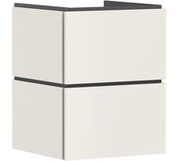 Hansgrohe Meuble sous-lavabo Xilesa E suspendu 2 tiroirs 48×47×62 cm Beige sable mat 54250780
