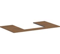 hansgrohe Xilesa E Console avec découpe au centre pour lavabo à poser, 980x550x16mm, 54270550