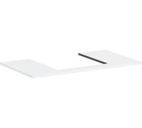 hansgrohe Xilesa E Console avec découpe au centre pour lavabo à poser, 980x550x16mm, 54270700