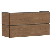 Hansgrohe Xilesa E - Meuble pour lavabo, 62x118x47 cm, 2 tiroirs, chêne cachemire 54264550