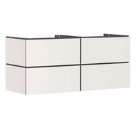 Hansgrohe Xilesa E - Meuble pour lavabo, 62x138x55 cm, 4 tiroirs, beige mat 54306780