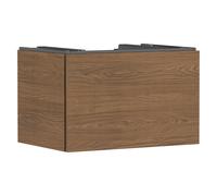 Hansgrohe Meuble sous-lavabo suspendu Xilesa E 1 tiroir 78×55×50 cm Chêne Cachemire 54265550