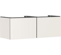 hansgrohe Xilesa E meuble sous lavabo, 2 tiroirs, pour console découpe au centre, 1375x550x500mm, 54268780