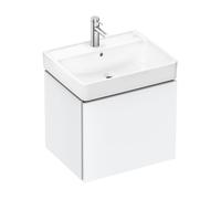 hansgrohe Xilesa E meuble sous-lavabo pour lavabos, 1 tiroir, 580x470x500mm, 54253700, Couleur: Blanc mat