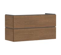 hansgrohe Xilesa E meuble sous-lavabo pour lavabos, 2 tiroirs, 1180x470x620mm, 54264550, Couleur: Chêne Cachemire