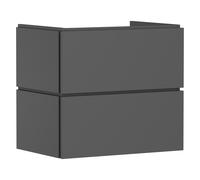 Hansgrohe Xilesa E armoire 68x47x62 cm sous-lavabo suspendu gris 54258760