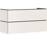 hansgrohe Xilesa E Meuble sous-lavabo pour lavabos, 2 tiroirs PushOpen, 1180x470x620mm, 54298780