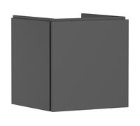 hansgrohe Xilesa E Meuble sous-lavabo pour lave-mains, 1 tiroir, 480x470x500mm, 54249760, Couleur: Gris ardoise mat