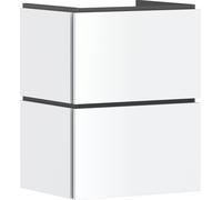 hansgrohe Xilesa E Meuble sous-lavabo pour lave-mains, 2 tiroirs PushOpen, 480x380x620mm, 54290700