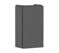 hansgrohe Xilesa E Meuble sous-lavabo pour lave-mains, charnière de porte à gauche, 340x240x620mm, 54243760, Couleur: Gris ardoise mat