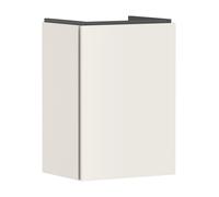 hansgrohe Xilesa E Meuble sous-lavabo pour lave-mains, charnière de porte à gauche, 430x330x620mm, 54245780, Couleur: Beige sable mat
