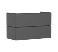 Meuble sous-vasque Hansgrohe Xilesa E 54262760 980x470mm, 2 tiroirs, gris ardoise mat