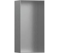 hansgrohe XtraStoris Minimalistic Niche murale sans cadre 300x150x100 mm, 56070800, Couleur: acier inoxydable brossé
