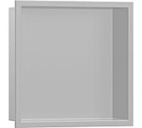 Hansgrohe Niche murale XtraStoris Original 30x30x10 cm Gris béton avec cadre 56061380