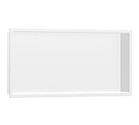 Hansgrohe Niche murale XtraStoris Original 56064700 30x60x10 cm cadre intégré blanc mat