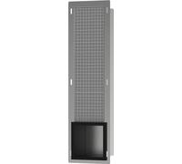 Hansgrohe Porte-papier toilette XtraStoris Original encastré réservoir 6 rouleaux noir mat 56058670