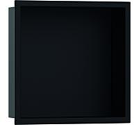 Hansgrohe Niche murale XtraStoris Original 56093670 300x300x70 mm noir mat avec cadre