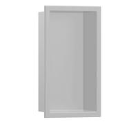 Hansgrohe XtraStoris Original - Niche murale avec cadre, 30x15x10 cm, gris béton 56057380