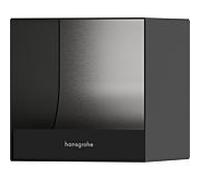 hansgrohe XtraStoris porte-rouleau de papier toilette encastrable original 56065670 150x150x140mm, noir mat