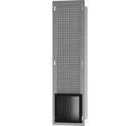 hansgrohe XtraStoris Original Support de papier toilette, à encastrer, avec réservoir pour 6 rouleaux, 140x140x682mm, 56058670