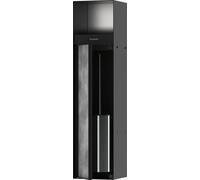 Hansgrohe Porte-brosse WC XtraStoris Rock encastré avec porte-papier noir mat 56062670