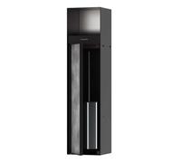 Hansgrohe Porte-brosse WC XtraStoris Rock encastré avec porte-papier noir mat 56062670