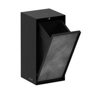 Hansgrohe XtraStoris Rock poubelle 2.5 l noir 56063670