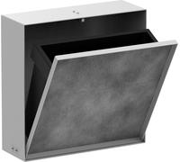 Hansgrohe Poubelle encastrable XtraStoris Rock 4 l porte carrelable Blanc 56089700
