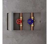 hansgrohe XtraStoris Safe Robinet d’arrêt, 56100800,