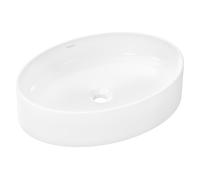 Hansgrohe Xuniva D lavabo 55x40 cm ovale à poser blanc mat 61072450