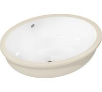 Hansgrohe Xuniva D lavabo 45x35 cm ovale sous plan blanc brillant 60152450