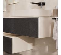hansgrohe Xuniva evo E vasque à poser 650/400, sans trou de robinetterie ni trop-plein, 60326780, Couleur: Beige sable mat