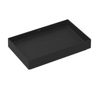 hansgrohe Xuniva evo E vasque à poser 650/400, sans trou de robinetterie ni trop-plein, 60326670, Couleur: noir mat