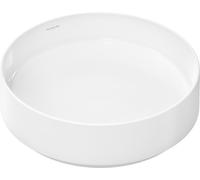 hansgrohe Xuniva evo S lavabo à poser 400/400, sans trou de robinetterie ni trop-plein, SmartClean, HygieneEffect, blanc, 63005450