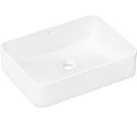 hansgrohe Xuniva Q lavabo à poser, sans trop-plein, sans trou pour robinet, 550x400mm, blanc, 60168450