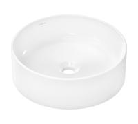 Hansgrohe Xuniva S lavabo 40x40 cm ronde à poser blanc brillant 61071450