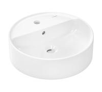 Hansgrohe Xuniva S lavabo 45x45 cm ronde à poser blanc brillant 60169450