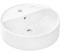 hansgrohe Xuniva S lavabo à poser, avec trop-plein, 1 trou pour robinet, 450x450mm, blanc, 60169450