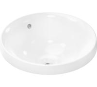 Hansgrohe Xuniva S lavabo 40x40 cm ronde encastrée blanc brillant 60155450