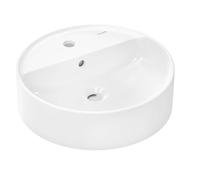 Hansgrohe Xuniva S - Vasque à poser, diamètre 45 cm, avec trop-plein, trou pour robinet, SmartClean, blanc 61076450