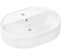 Hansgrohe Xuniva U lavabo 60x45 cm ovale à poser blanc mat 60171450