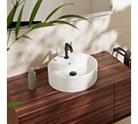 hansgrohe Xuniva vasque à poser 60169450 450x450mm, avec trou pour robinetterie/trop-plein, blanc